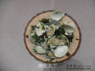 炒沙白螺的做法