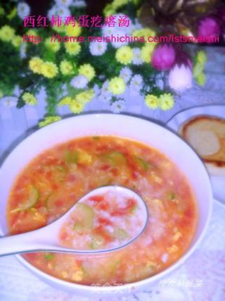 【中式吃食】西红柿鸡蛋疙瘩汤的做法