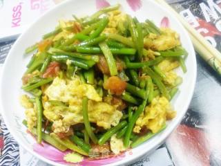 蒜薹番茄蛋的做法