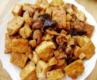 香菇烧豆腐的做法