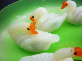苏州船点【银鹅千姿】的做法