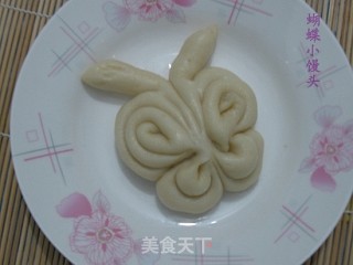 翩翩起舞——蝴蝶小馒头的做法