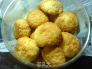 黄金椰丝球的做法