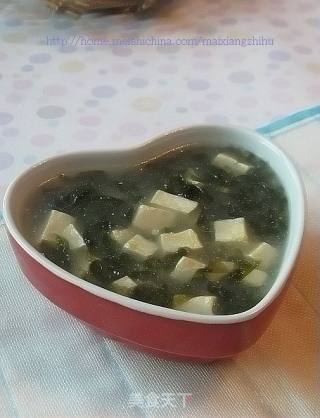 紫菜豆腐汤的做法