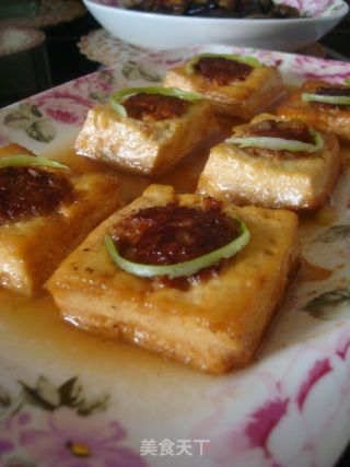 咸鲜酥嫩滴——肉馅酿豆腐的做法