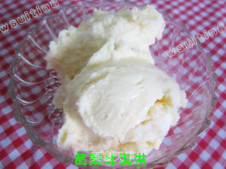 黄梨冰淇淋