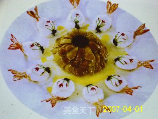 兰花虾鲍的做法