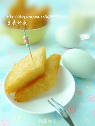 【苏菜】街头的美味小吃轻松做--粢饭糕的做法
