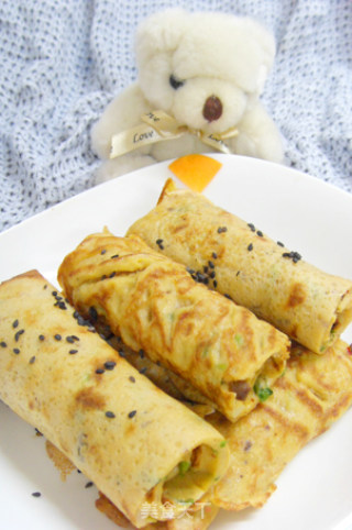 葱香卷饼的做法