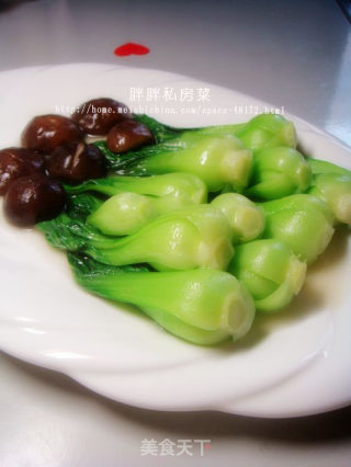 【浙菜】--青菜炒香菇的做法