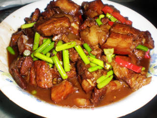 咸鱼烧肉的做法