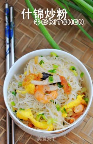 浙菜。。。什锦炒粉