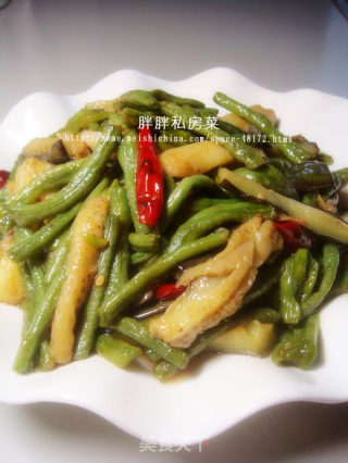 【浙菜】--豆角炖茄子