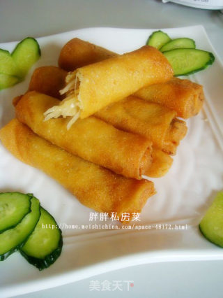 【浙菜】--春卷的做法