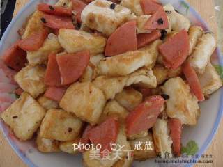【浙菜】火腿豆腐块