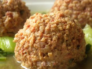 红烧狮子头的做法