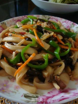 跟老杨学做菜——手撕杏鲍菇的做法