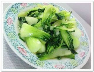 蒜香小白菜的做法