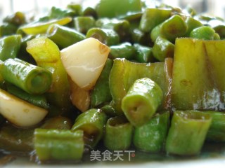 简单-青辣椒炒长豆角的做法