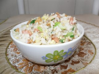 懒人做饭系列一：香喷喷的炒饭的做法