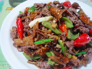 【湘菜】辣椒皮茶油炒牛肉