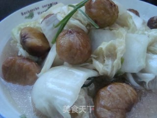 板粟烧白菜的做法