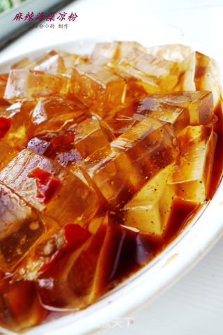 麻辣海藻凉粉的做法