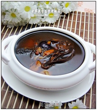 虫草花首乌煲老鸽汤的做法