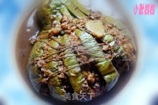 苏北农家菜——茄子镶肉