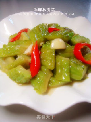【湘菜】--煎焖苦瓜的做法