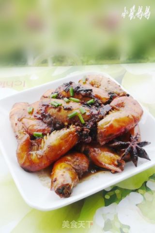 香辣大头虾的做法