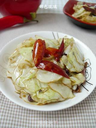 手撕包菜的做法