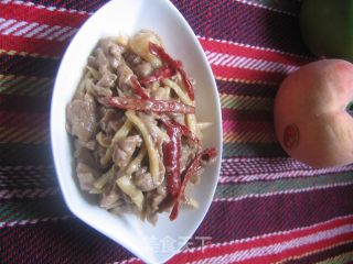【湘菜】茭瓜牛肉丝的做法