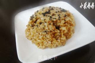 豆瓣酱蛋炒饭的做法