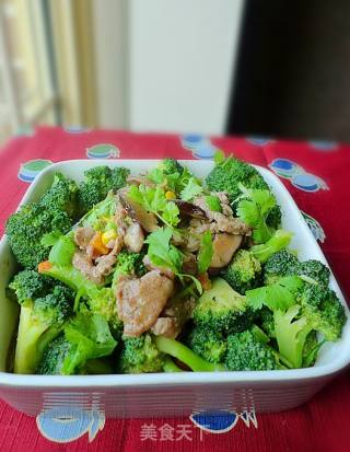 冬菇牛肉西兰花的做法