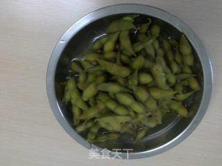 水煮毛豆的做法