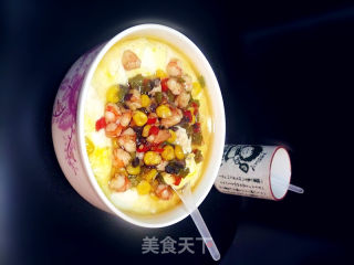 五彩蛋羹豆腐的做法
