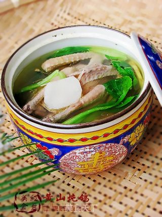 【徽菜】---黄山炖鸽