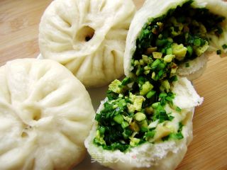 家常主食----韭菜鸡蛋包子的做法