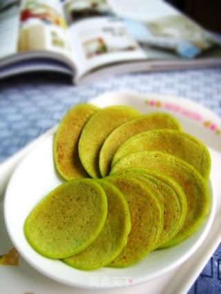 这个真没油【葱汁鸡蛋饼】的做法
