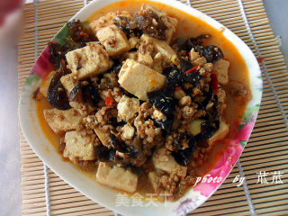 肉末鱼香豆腐的做法
