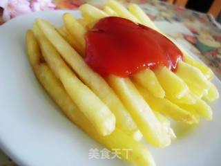 自制炸薯条的做法