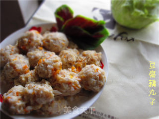 豆腐莲藕丸的做法
