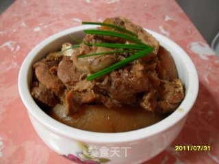 红烧中蹄膀的做法