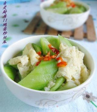 零失败的简单家常—鸡蛋炒丝瓜的做法