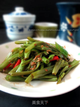 酒糟空心菜梗的做法