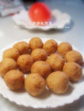 【徽菜】--豆腐渣丸子