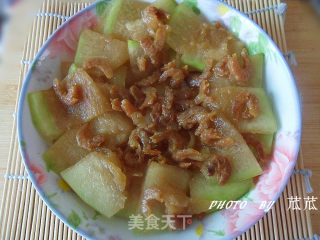 冬瓜海米的做法
