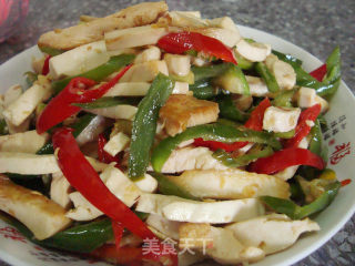 素炒白豆干的做法