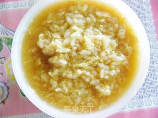 蛋花红糖泡饭的做法